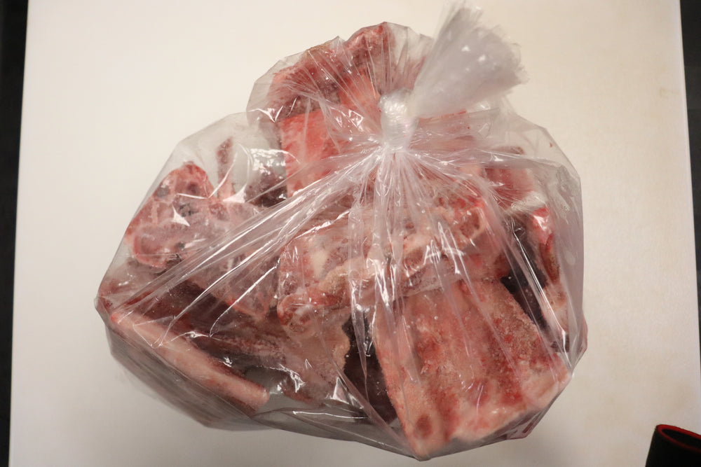 FROZEN 2.5KG PORK NECK BONES - Nawton Wholesale Meats